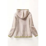 Women's Zip Up Hoodies Fleece Lined Floral Graphic Paisley Warm Active Vintage Long Sleeve Hooded Regular Tops Home Party Evening Wear Dailywear Zip U - Image 4