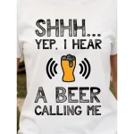 Oktoberfest Women's T Shirt Graphic Letter Vintage Stylish Classic Short Sleeve Crew Neck Round Neck Regular Tops Daily Weekend Print Black White Yell - Image 4